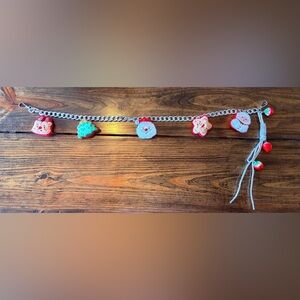 Festive Chain Belt with Charms